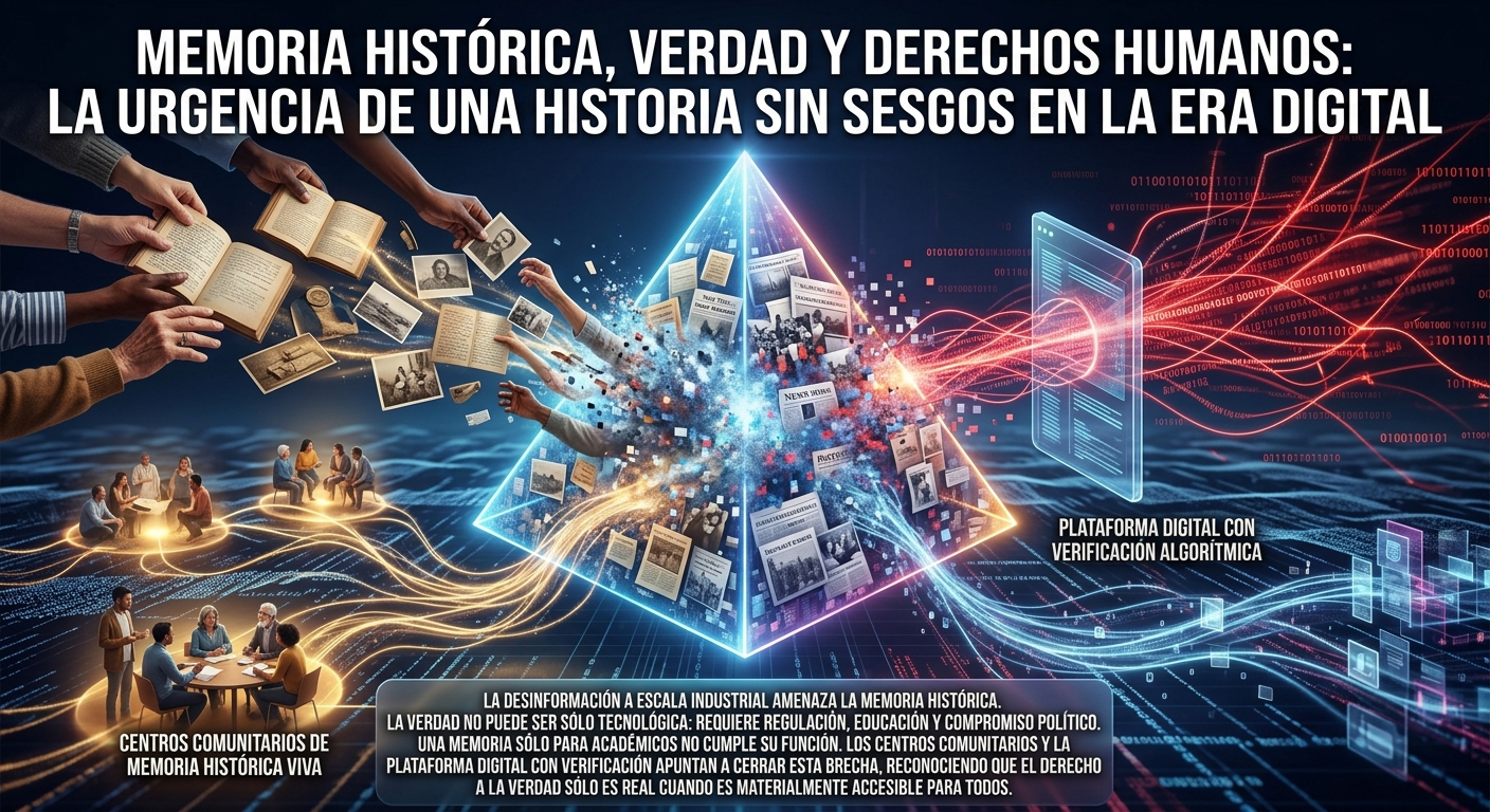 MEMORIA HISTÓRICA, VERDAD Y DERECHOS HUMANOS: LA URGENCIA DE UNA HISTORIA SIN SESGOS EN LA ERA DIGITAL
